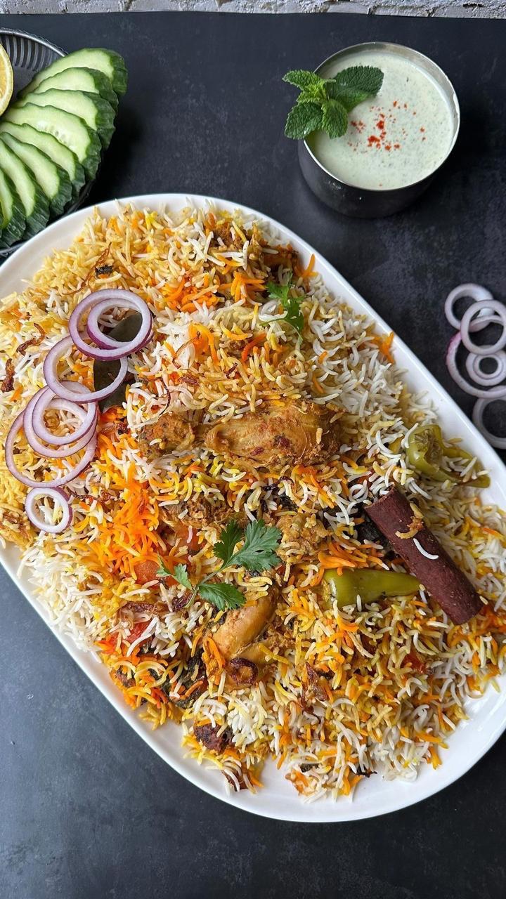 Special Chicken Biryani Half